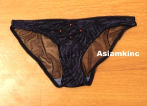 Women Sexy Fashion Thong Panty Navy M Medium NWT* - Picture 1 of 2