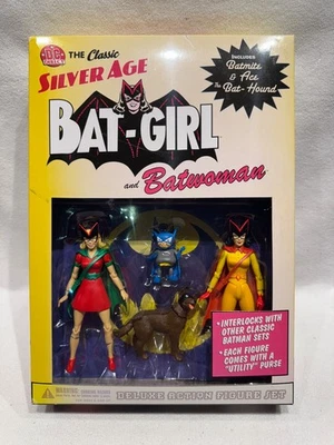 Juego de figuras de lujo DC Direct The Classic Silver Age Bat-Girl & Batwoman sin usar, en caja Foto 1 de 4