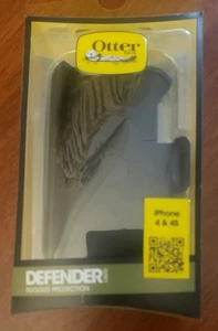 Defender Series OTTER BOX Phone Holster *ONLY* For iPhone 4 & 4S (Black)  - Picture 1 of 6