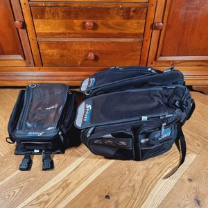 Oxford Deportes Equipaje de por Vida Alforjas Bolsas y Tanque Bolsa Conjunto Throwover - Imagen 1 de 22