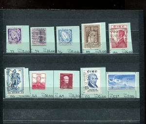 IRELAND,  All Diff. cat. val. of $10.00 & up, Total $175.00   please see scan. - Picture 1 of 1