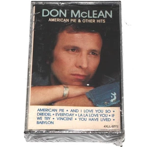 Don McLean - American Pie & Other Hits (Cassette Tape 1985) NEW SEALED - Picture 1 of 4