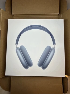 APPLE AIRPODS MAX OVER-EAR Bluetooth Wireless Headphones USB-C MWW63AM/A  - BLUE - Image 1 of 4