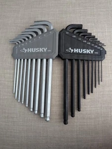 Husky BITE SAE/Metric Non-Slip Hex Key Set (18-Piece) - Picture 1 of 4