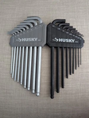 Husky BITE SAE/Metric Non-Slip Hex Key Set (18-Piece) - Image 1 of 4
