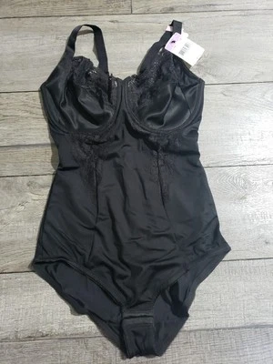 Body para mujer Maidenform ropa moldeadora control abdomen, sujetador con aros incorporado 38D Foto 1 de 4