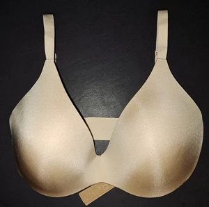 💕 Neu mit Etikett SKIMS gepolsterter Push-up-BH ohne Bügel nude SAND 34DDD 34F - Bild 1 von 9