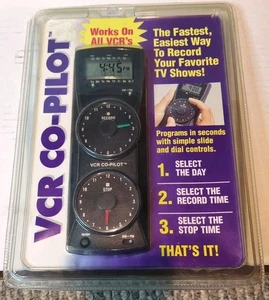 VCR Co-Pilot Programmable Recording Remote Control - Brand New Factory Sealed - Picture 1 of 4