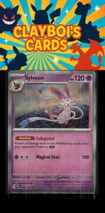 Sylveon SV: Prismatic Evolutions Pokemon 040/131 Holo Rare NM+ - Picture 1 of 2
