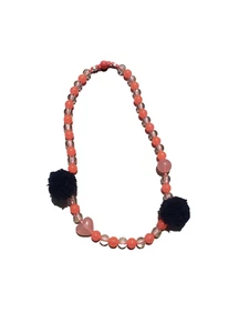 Gymboree Girls Necklce Polar Pink Necklace 2 3 4 5 6 7 8 10 12 Neon - Picture 1 of 2