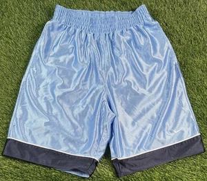 Nike Shorts Herren S Baby Blue Dazzle Shiny Silky Y2K Baggy Long Basketball UNC - Bild 1 von 10
