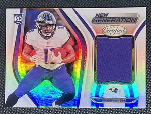 Camisetas de nueva generación con certificación Panini 2020 espejo Devin Duvernay #33 RC Ravens - Imagen 1 de 2