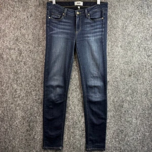 PAIGE Skyline Skinny Jeans Damen W28 Dark Wash Stretch Denim - Bild 1 von 10