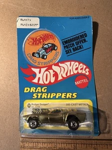 Hot Wheels 14 Drag Strippers 1977 8259 Rodger Dodger casi como nuevo en tarjeta sin perforar - Imagen 1 de 9
