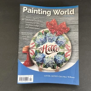 8 Issues Painting World Mag 4-2021 2-2022 1-2024 1-2025 Lot Tole Instruction - Picture 1 of 17