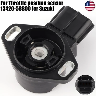 Sensor de posición del acelerador TPS para Suzuki Sidekick X90 GEO Tracker 13420-58B00 NUEVO Foto 1 de 4