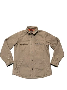CC Filson Seattle Fleece Lined Jac-Shirt Work Gray Blaze Orange Barn Chore Med - Bild 1 von 21