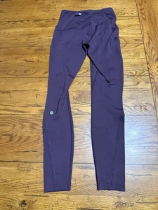 Lululemon Fast and Free Thermo High-Rise Tight 28 Pitch Burgundy Gr. 4 LL80 - Bild 1 von 8