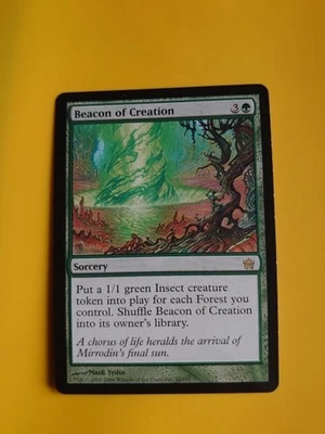 Beacon of Creation. Rare Sorcery  Fifth Dawn. Magic the Gathering Card. - Image 1 of 4
