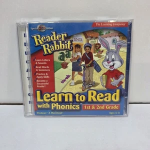 Reader Rabbit Learn To Read With Phonics: 1st & 2nd Grade PC READ DESC - Picture 1 of 4