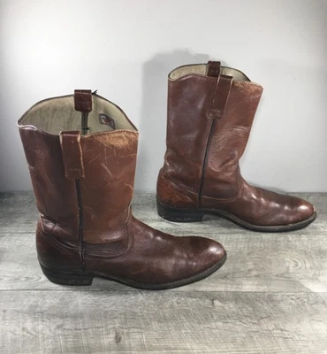 Botas vaqueras vaqueras de cuero con puntera suave para hombre Red Wing Roper 13 Foto 1 de 4
