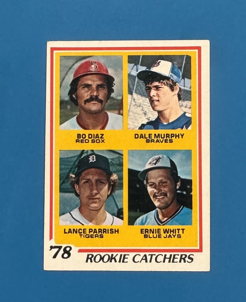 Tarjeta de novato Dale Murphy ~ 1978 Topps # 708 Foto 1 de 2