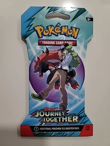 Pokémon TCG: Scarlet & Violet – Journey Together Booster Pack | N & Zoroark Artw - Bild 1 von 2