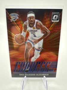 2024-25 Optic Basketball Shai Gilgeous Alexander Express Lane Blue Hyper /175  - Picture 1 of 3