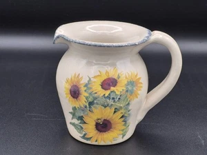 Vintage Home & Garden Party Cream Pitcher, Sunflower - Bild 1 von 6