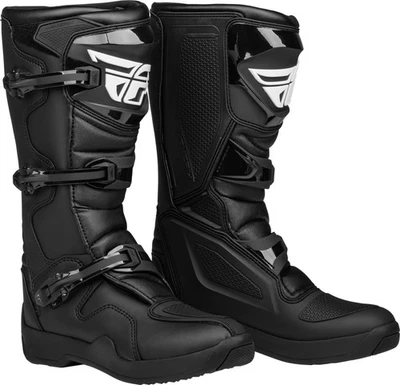 Fly Racing Maverick LT Mens MX Offroad Boots Black - Image 1 of 4