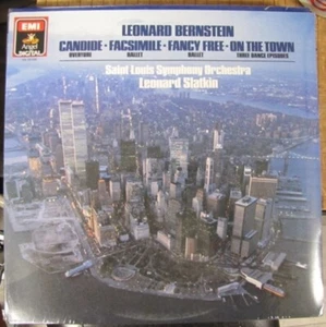 Vinyl LP : Sealed: Bernstein works -  Leonard Slatkin and St Louis Symph Orch - Picture 1 of 3