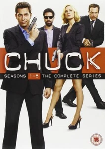 CHUCK: COMPLETE SERIES SEASONS 1 2 3 4 5 DVD BOX SET NEW R4 Clearance - Picture 1 of 1