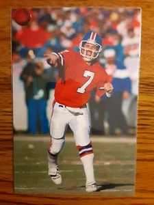 John Elway Broncos Football 4x6 Game Photo Picture Card - Picture 1 of 12