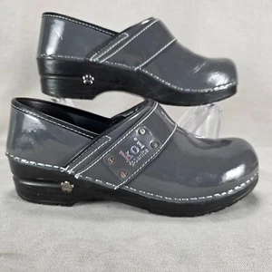 Koi By Sanita Original Danish Clogs Shoes Women's Size EU 37 US 6 Steel Gray - Picture 1 of 21