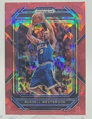 Prizm Draft Picks Red Ice #55 Russell Westbrook 2023-24 - UCLA Bruins Foto 1 de 2