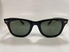 Authentic Ray-Ban RB 4340 601/58 Blk Plastic Square Sunglasses Grey Polarized