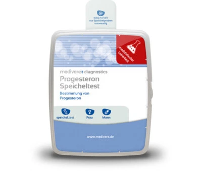 MEDIVERE DIAGNOSTICS Progesteron Speicheltest