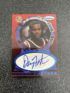 1997-98 Score Board Danny Fortson Blue Ribbon Player Rookie Auto #/1350 - Picture 1 of 3