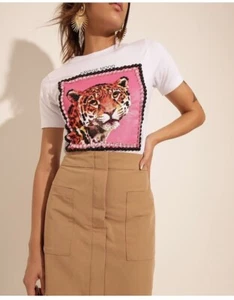 T Shirt for Women Animal Print Women Size - Picture 1 of 3