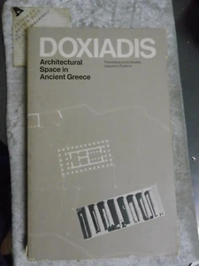 Architectural Space In Ancient Greece - C A Doxiadis OzSellerFasterPost! - Picture 1 of 9
