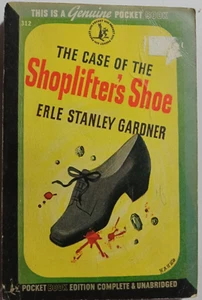 Perry Mason- The Case of the Shoplifter's Shoe by Erle Stanley Gardner PPB Good - Imagen 1 de 1