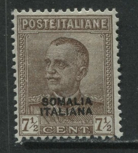 Italian Somalia 1928 overprinted 7 1/2 centesimi mint o.g. hinged  - Picture 1 of 1