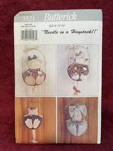 Butterick Craft Pattern 3521 - Needle In A Haystack, Just Hanging Around, Uncut - Picture 1 of 3