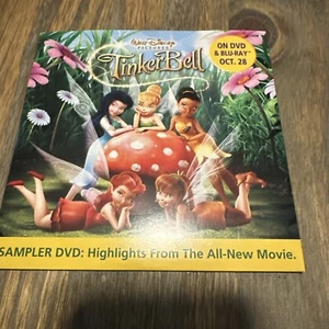 DISNEY TINKER BELL" 2008 US PRE-RELEASE PROMO ONLY DVD SAMPLER (28 min) NEW - Picture 1 of 2