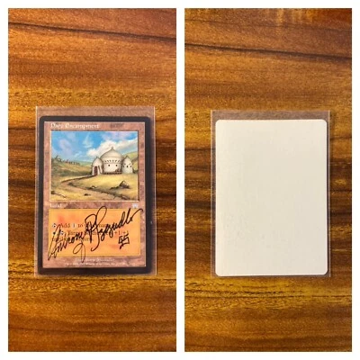 MTG✨Signed DARU ENCAMPMENT Artist Proof✨Onslaught NM UNCOMMON Land Szczudlo Art - Image 1 of 3