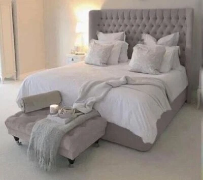 Bedcraft 3Ft 4Ft 5Ft 6ft regal wingback Scroll Bed Frame/gaslift option - Image 1 of 4