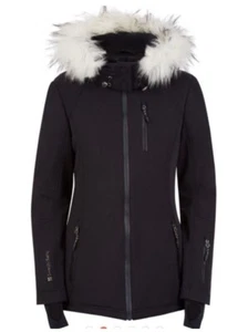 Sweaty Betty Exploration Soft Shell Ski Jacket XS Black BNWT Fur Recco  - Picture 1 of 17