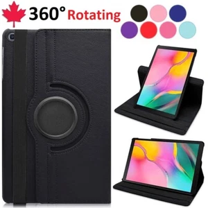 360 Rotating Case For Samsung Galaxy Tab S2 S3 A 8.0 10.1 S6 A7 Lite A8 S7 S8 S9 - Picture 1 of 14