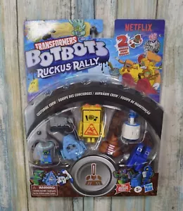 Transformers BotBots Custodial Crew Figur Pack Ruckus Rally Netflix - Bild 1 von 3