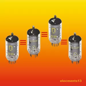 TUBO DE VACÍO EF86 RFT FUERTE IGUALADO QUAD PENTODO NUEVO DE LOTE ANTIGUO PROBADO = EF806S 6J32P 6267 - Imagen 1 de 3